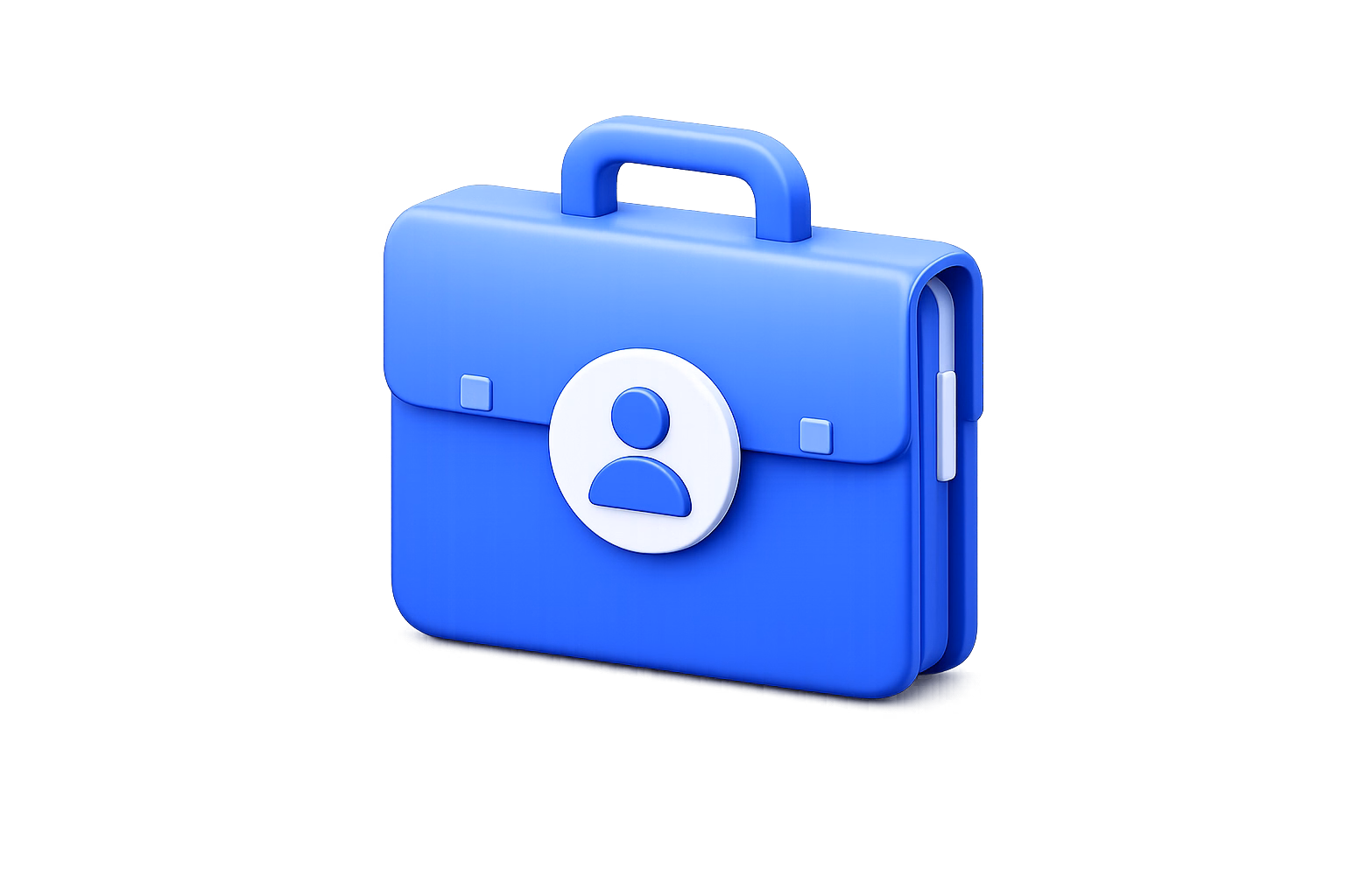 3D HR briefcase representing the custom HR suite